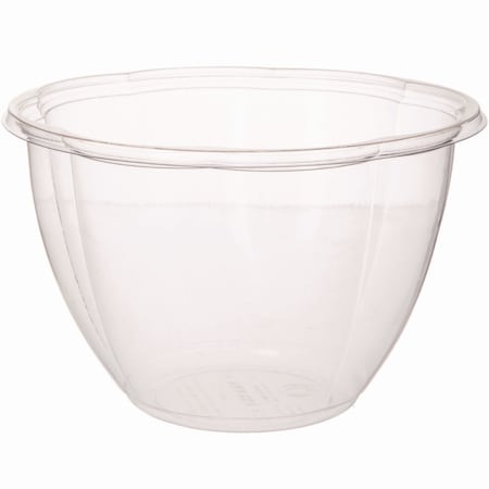 Eco-Products Salad Bowls, 48 oz, 6.69" Diameter x 4.38" H, Clear, PK300, 300PK EP-SB48BASE